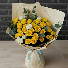 Букет цветов из:  Розы в Родниковской