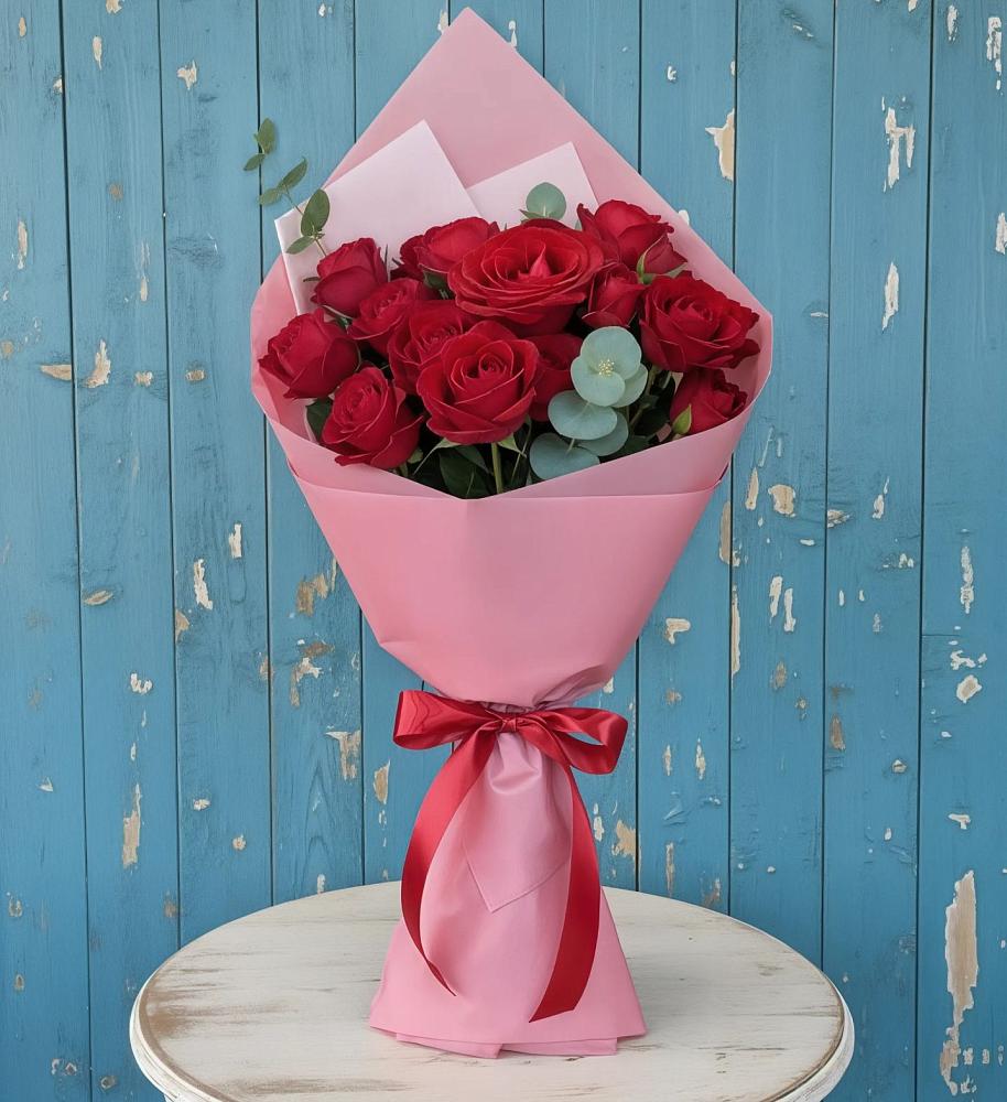 Букет цветов из: Розы в Родниковской