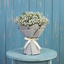 Букет цветов из:  Гипсофила в Родниковской