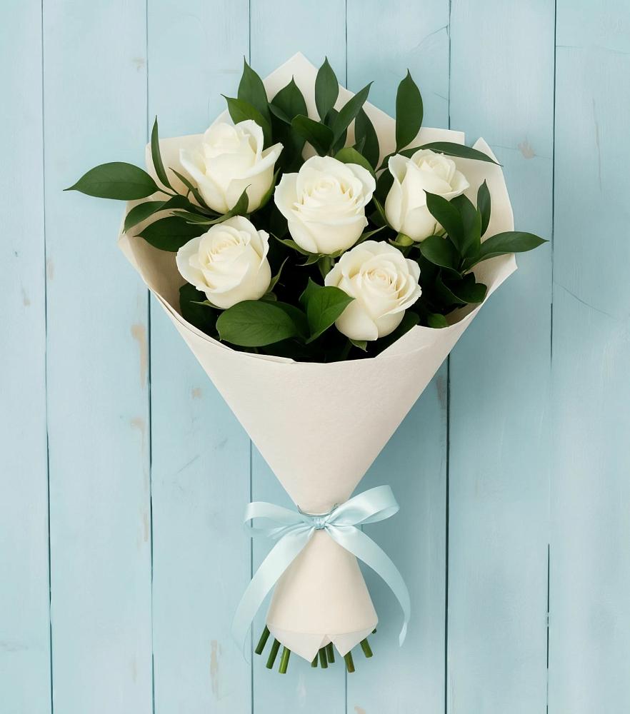 Букет цветов из: Розы в Родниковской