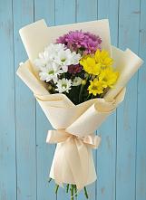 Букет цветов из:  Хризантемы в Родниковской