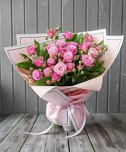 Букет Розовый кустик в Родниковской
