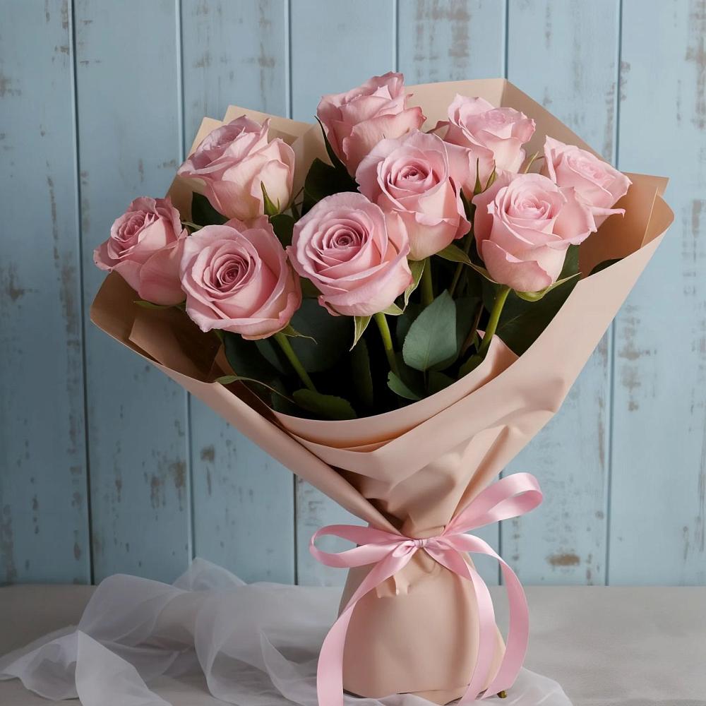 Букет цветов из: Розы в Родниковской