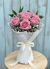 Букет цветов из:  Розы в Родниковской