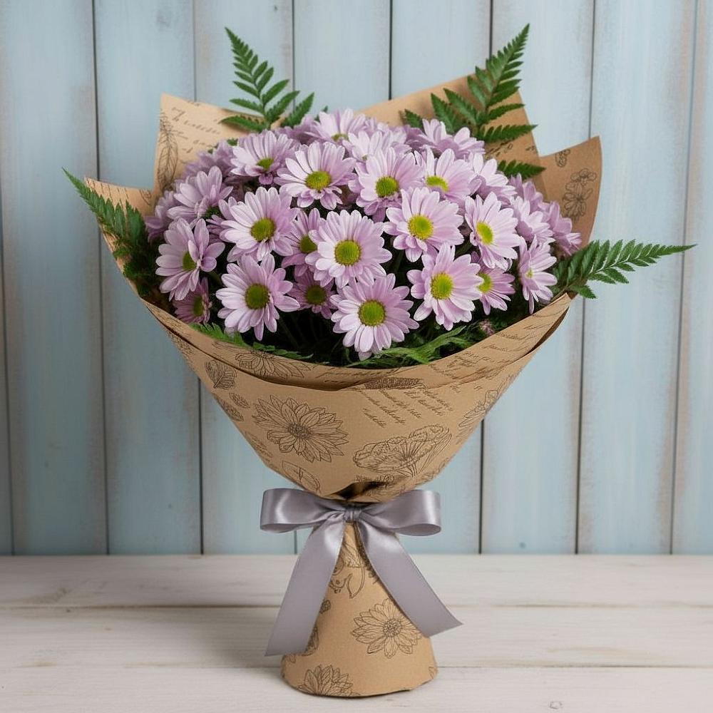 Букет цветов из: Хризантемы в Родниковской