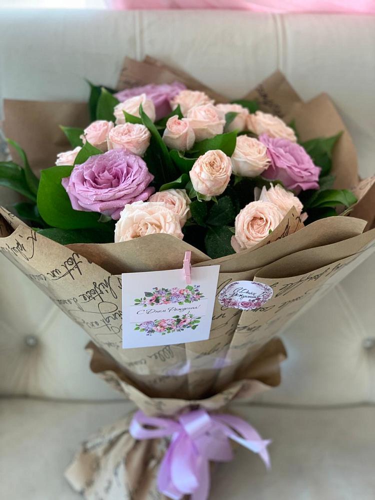 Букет цветов из: Розы в Родниковской