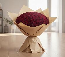 Букет 101 Красная роза в Родниковской