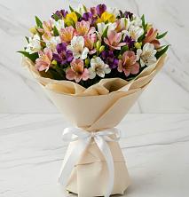 Букет цветов из:  Альстромерии в Родниковской