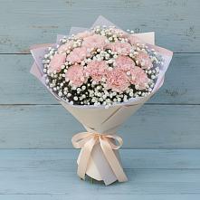 Букет цветов из:  Гвоздики в Родниковской