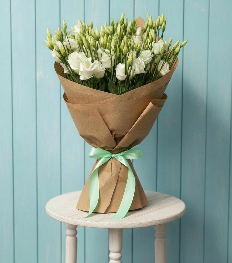 Букет цветов из: Лизиантусы в Родниковской