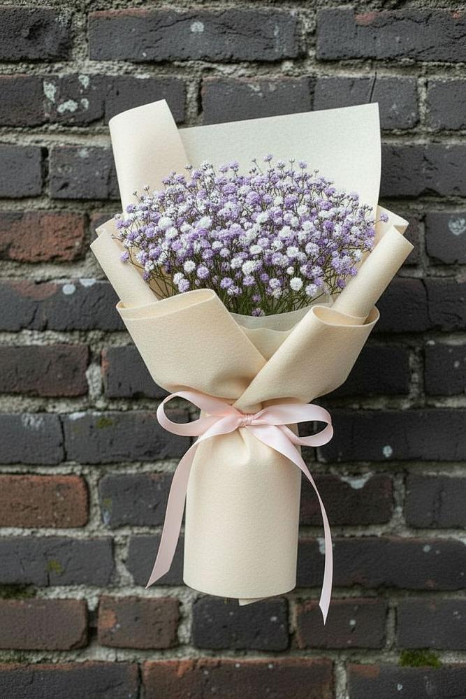 Букет цветов из: Гипсофила в Родниковской