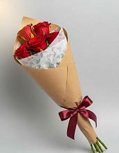 Букет цветов из:  Розы в Родниковской