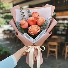 Букет цветов из:  Розы в Родниковской