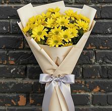 Букет цветов из:  Хризантемы #REPLACE_PRED# Родниковской