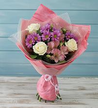 Букет цветов из:  Герберы в Родниковской