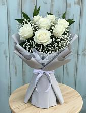 Букет цветов из:  Розы в Родниковской