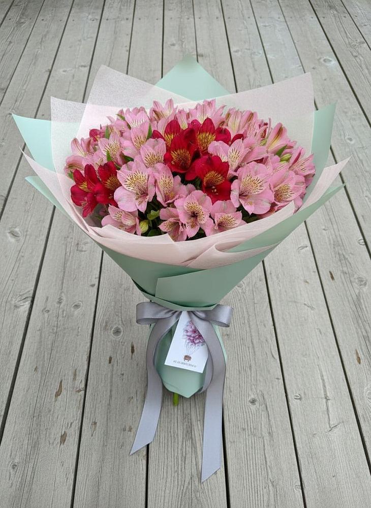 Букет цветов из: Альстромерии в Родниковской