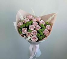 Букет цветов из:  Розы и Хризантемы в Родниковской