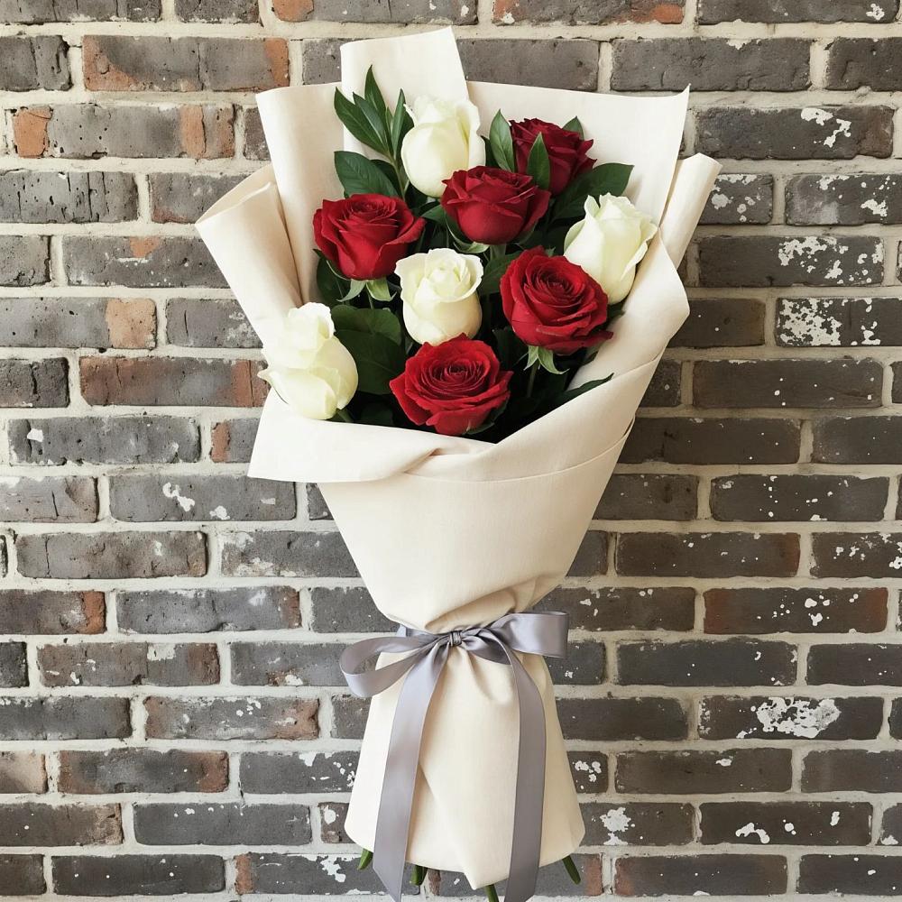 Букет цветов из: Розы в Родниковской