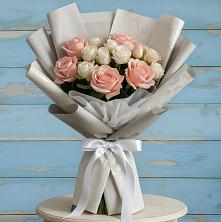 Букет цветов из:  Розы в Родниковской