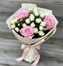 Букет цветов из:  Розы в Родниковской