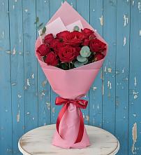 Букет цветов из:  Розы в Родниковской