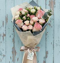 Букет цветов из:  Розы в Родниковской