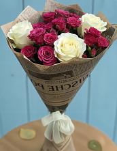 Букет цветов из:  Розы в Родниковской