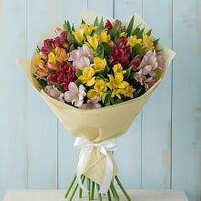 Букет цветов из:  Альстромерии в Родниковской