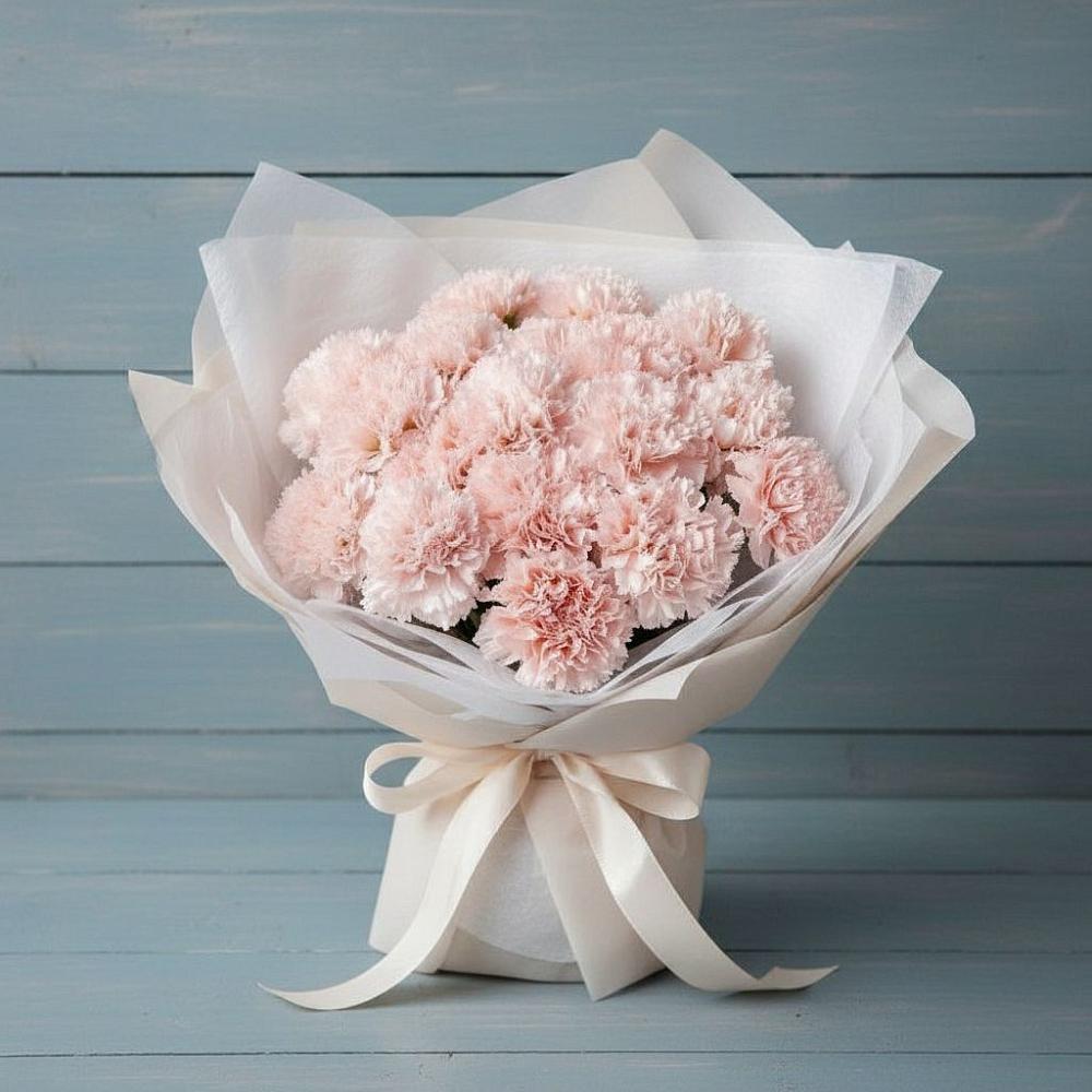 Букет цветов из: Гвоздики в Родниковской