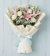 Букет цветов из:  Лилии в Родниковской