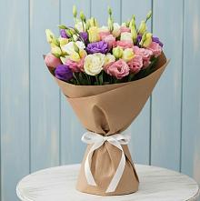 Букет цветов из:  Лизиантусы в Родниковской