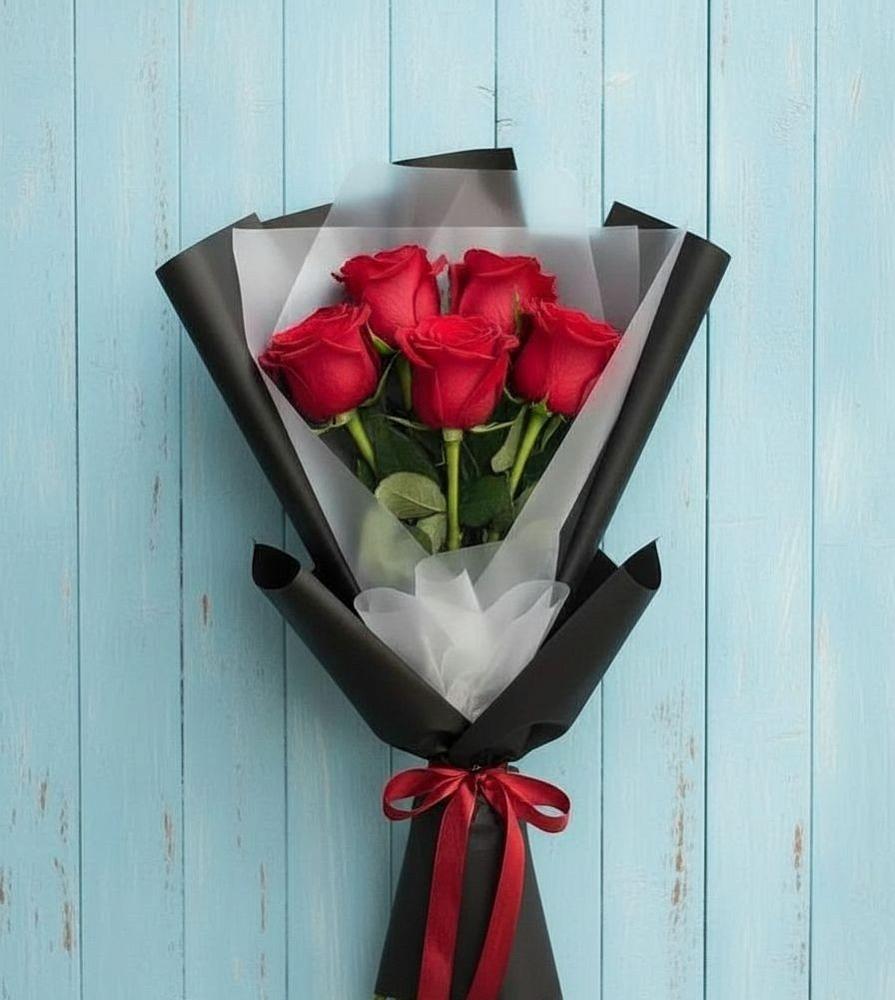 Букет цветов из: Розы в Родниковской