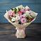 Букет цветов из: Хризантемы, Альстромерии и Розы в Родниковской